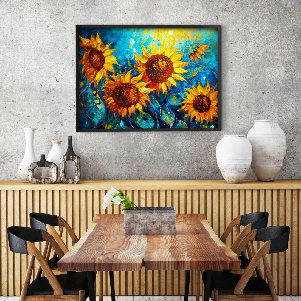 enjoy Puzzelbijeenkomst van zonnebloemen 1000 stuks