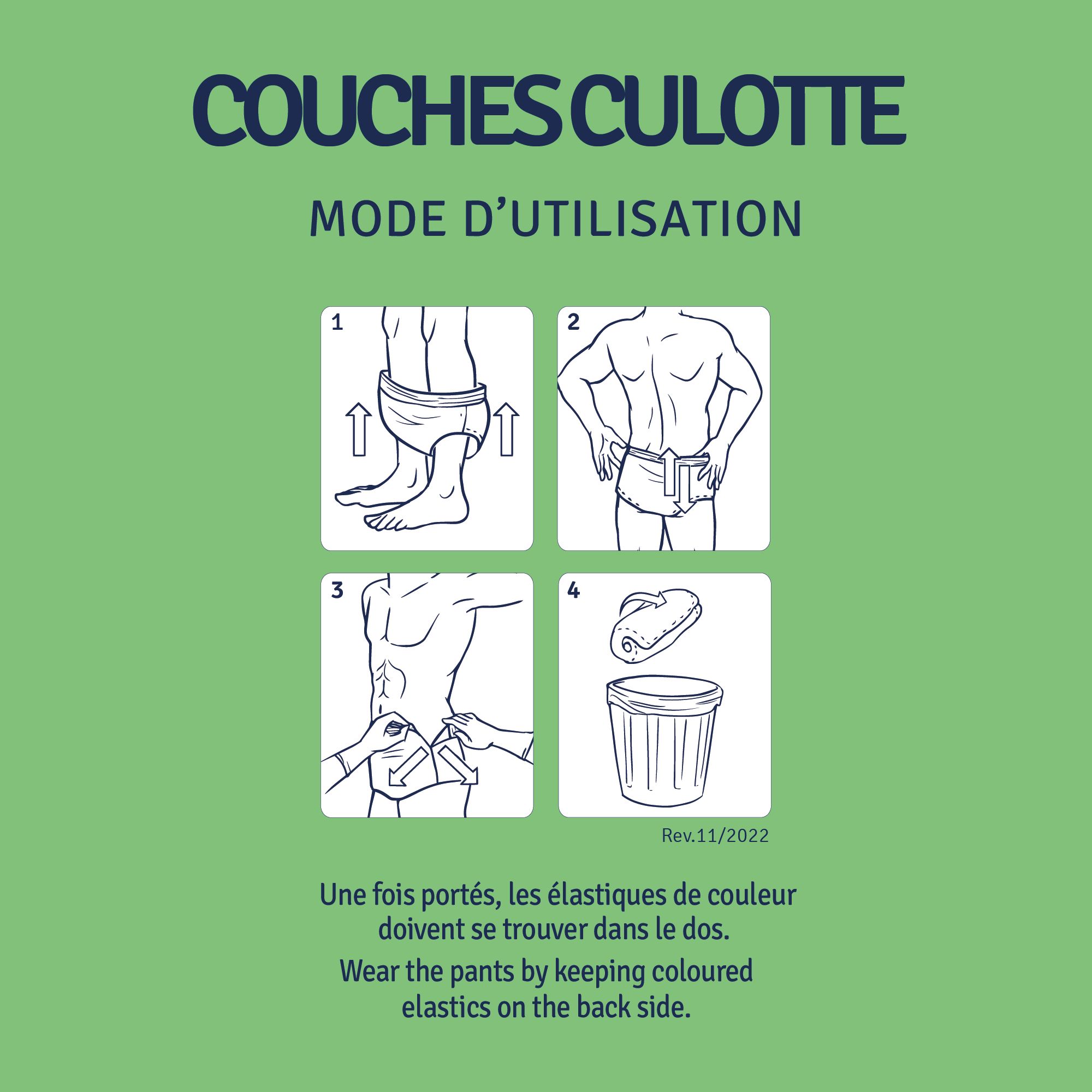 Soffisof Pants Plus Couches Culotte Adultes