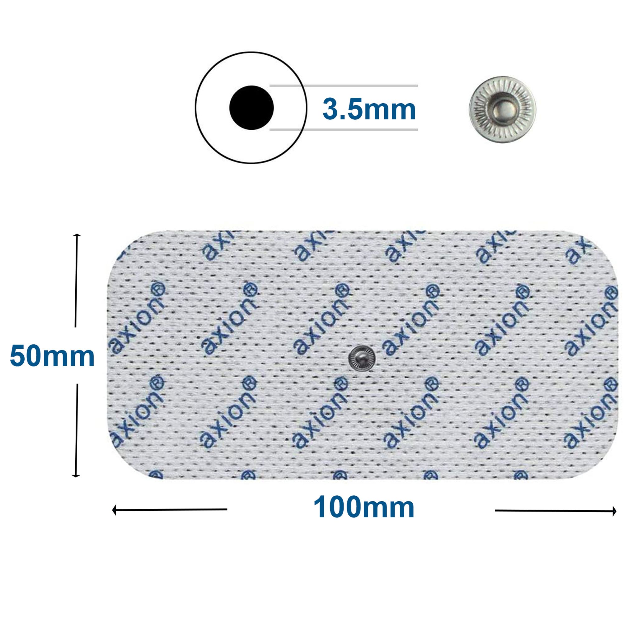 axion® zelfklevende elektrodenpads 5x5 en 10x5 cm