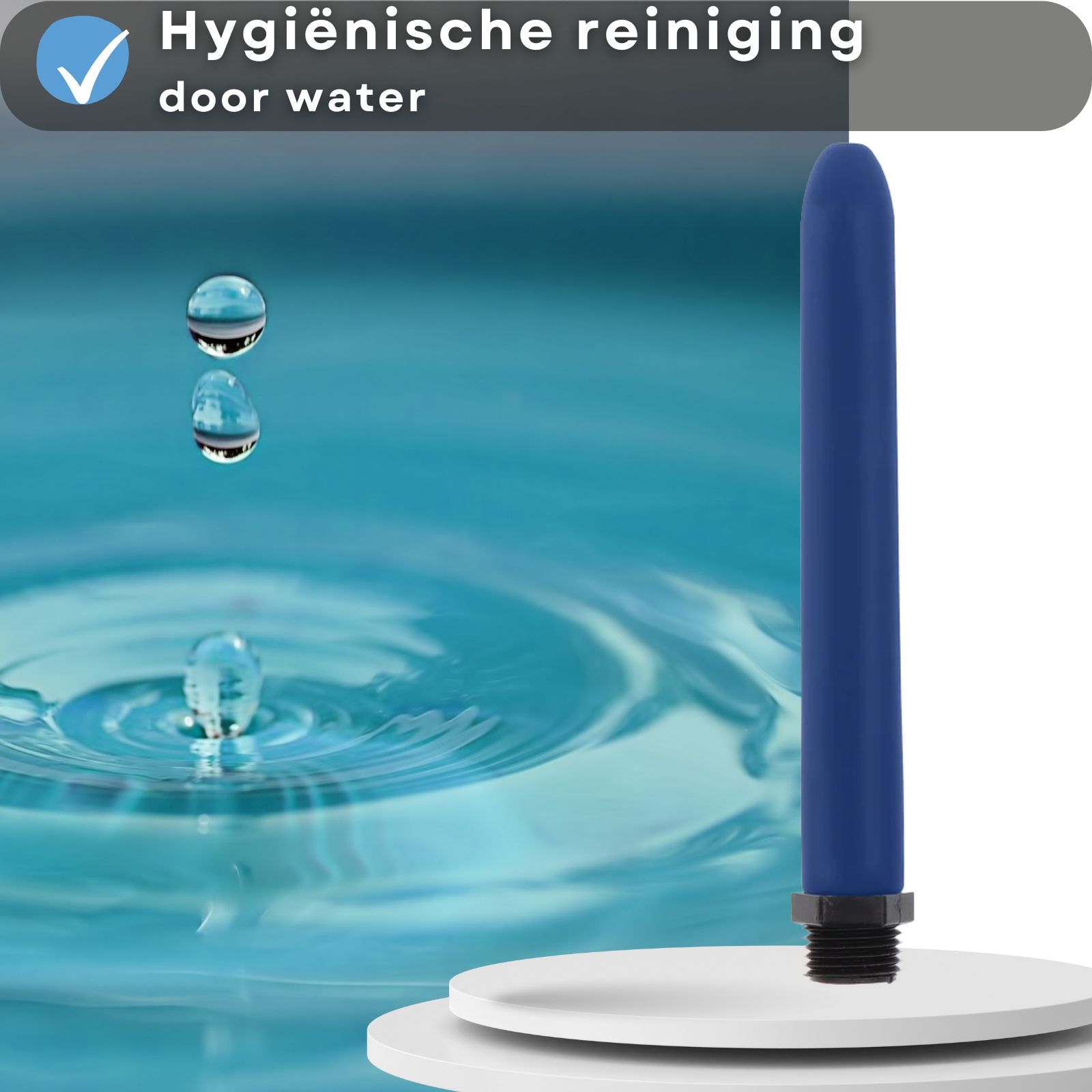 Lovelyness - Anale en intieme douche-opzetstuk - 15 cm
