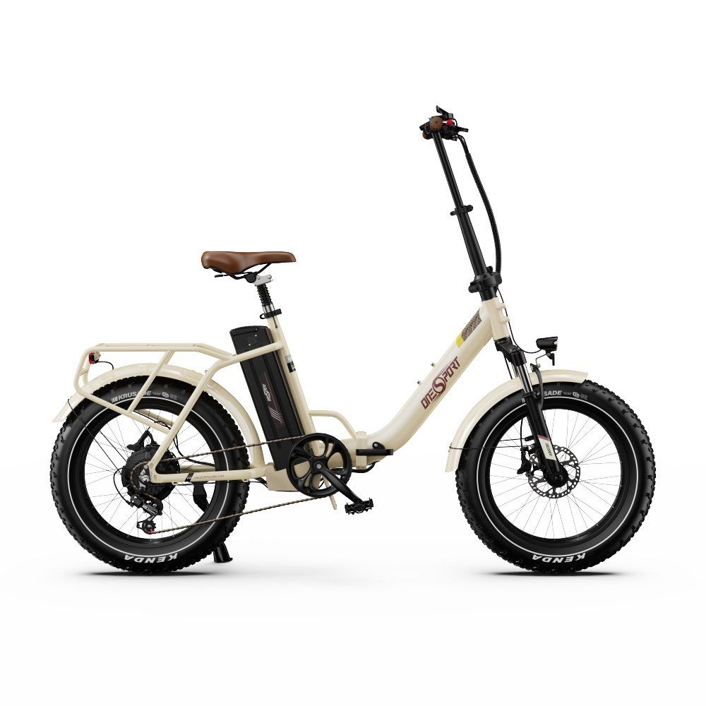 ONESPORT OT16 Max Vélo électrique urbain - Moteur 500 W - Batterie 48 V 18 Ah