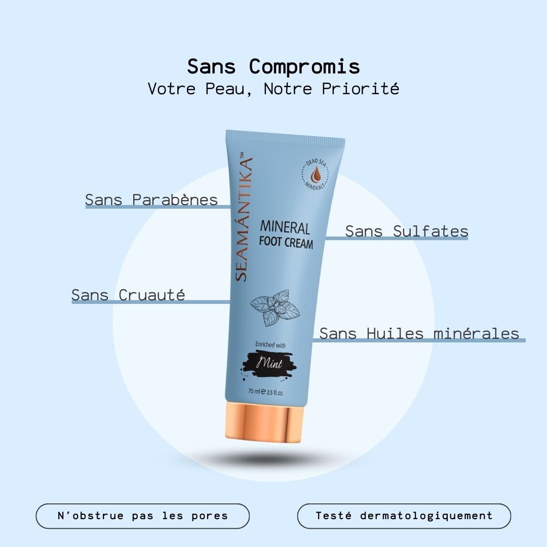 SEAMANTIKA - Crème Pieds Menthe