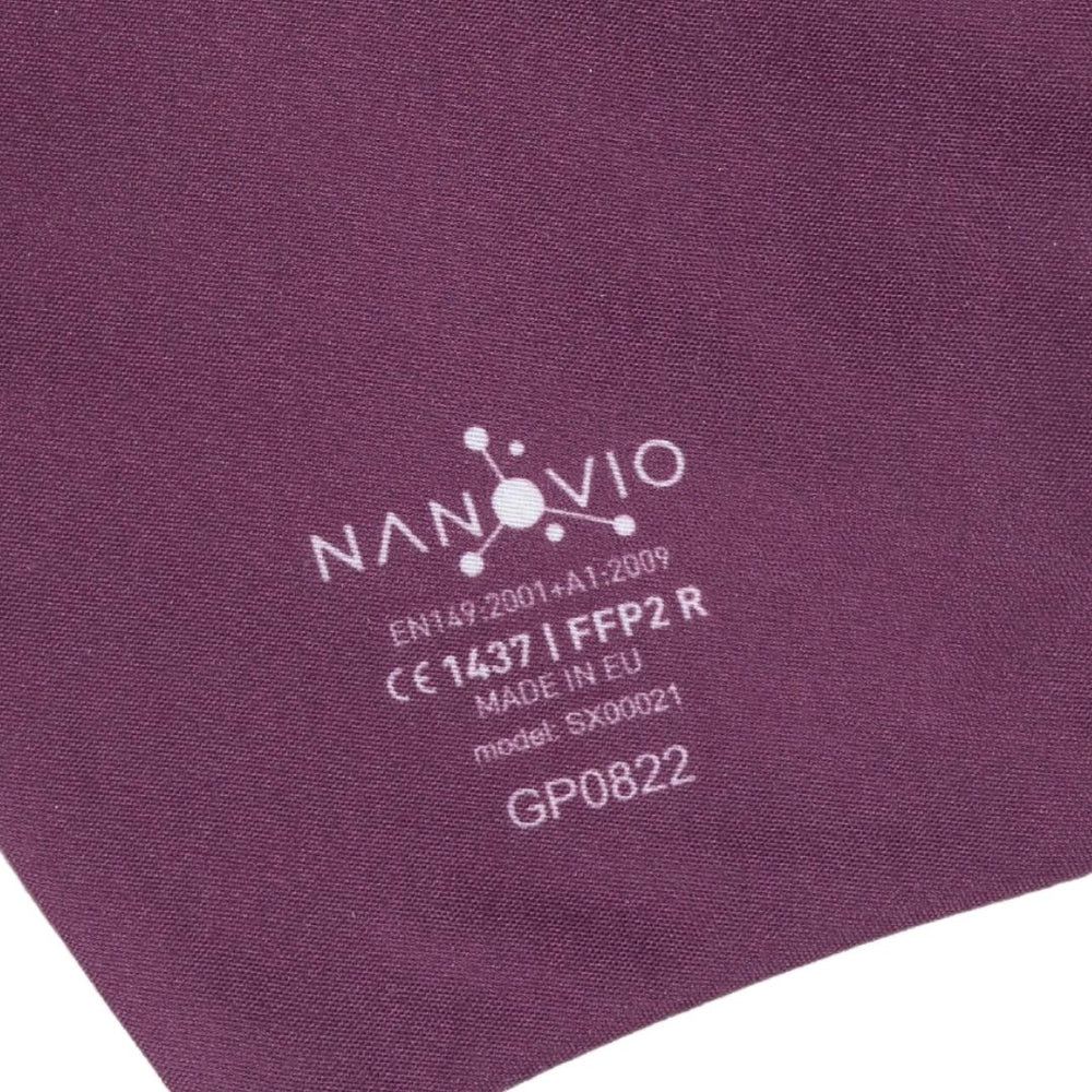 Nanovio FFP2 Maske réutilisable - Violet