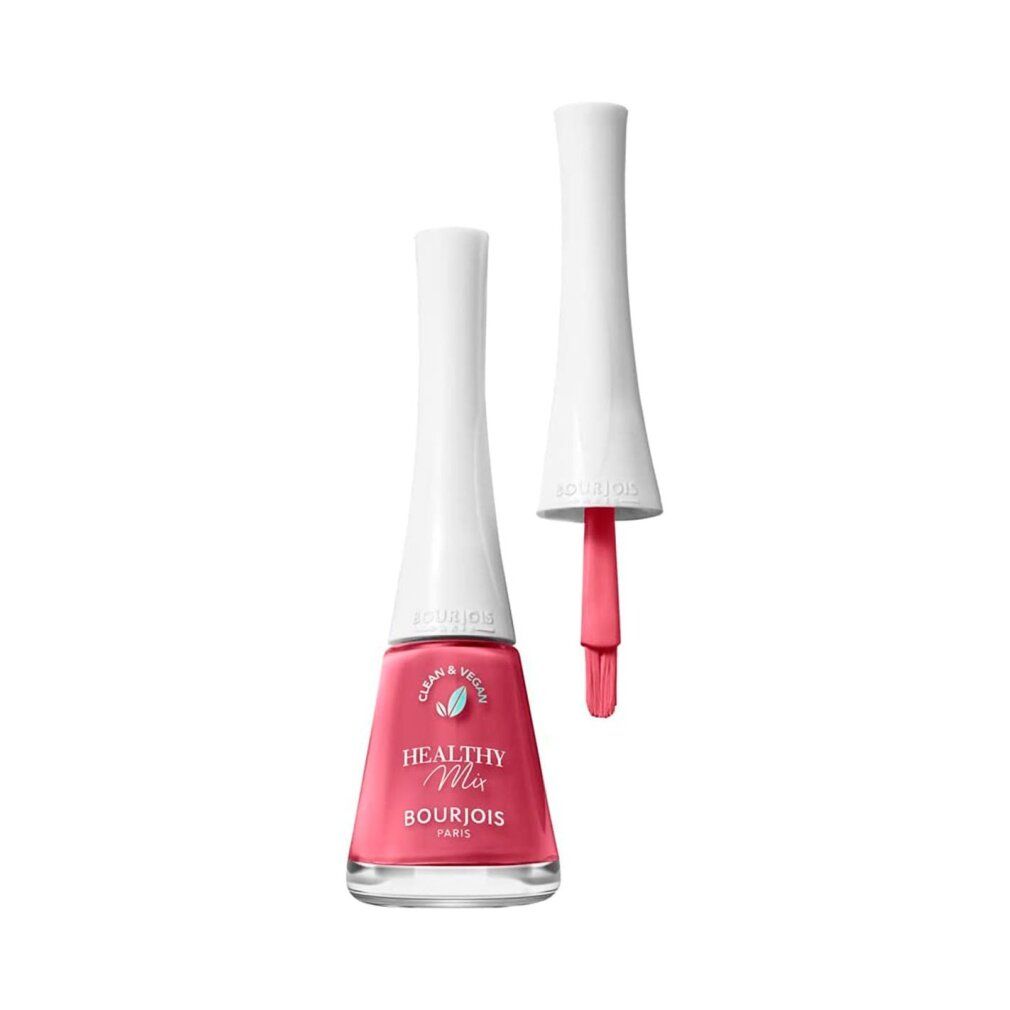 Bourjois Healthy Mix Nagellak, 200 Once Upon a Floral. Flesje met witte dop en kwastje.