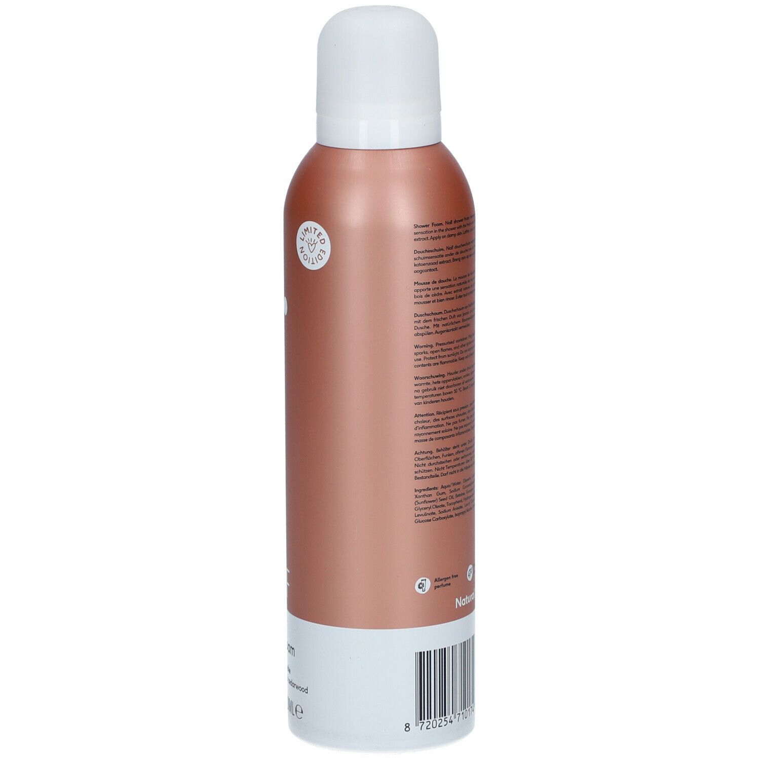 Naïf Body Glow Shower Foam