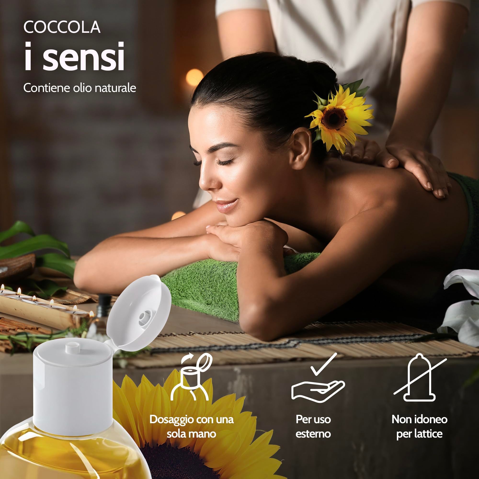 Vibratissimo Massageolie Natural