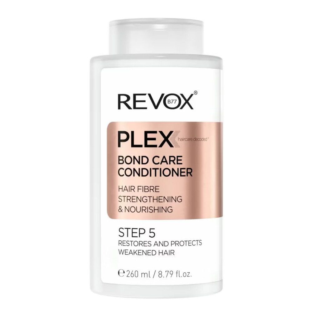 Revox Plex Bond Care Conditioner fles, Stap 5, voor haarvezels, versterkend en voedend.