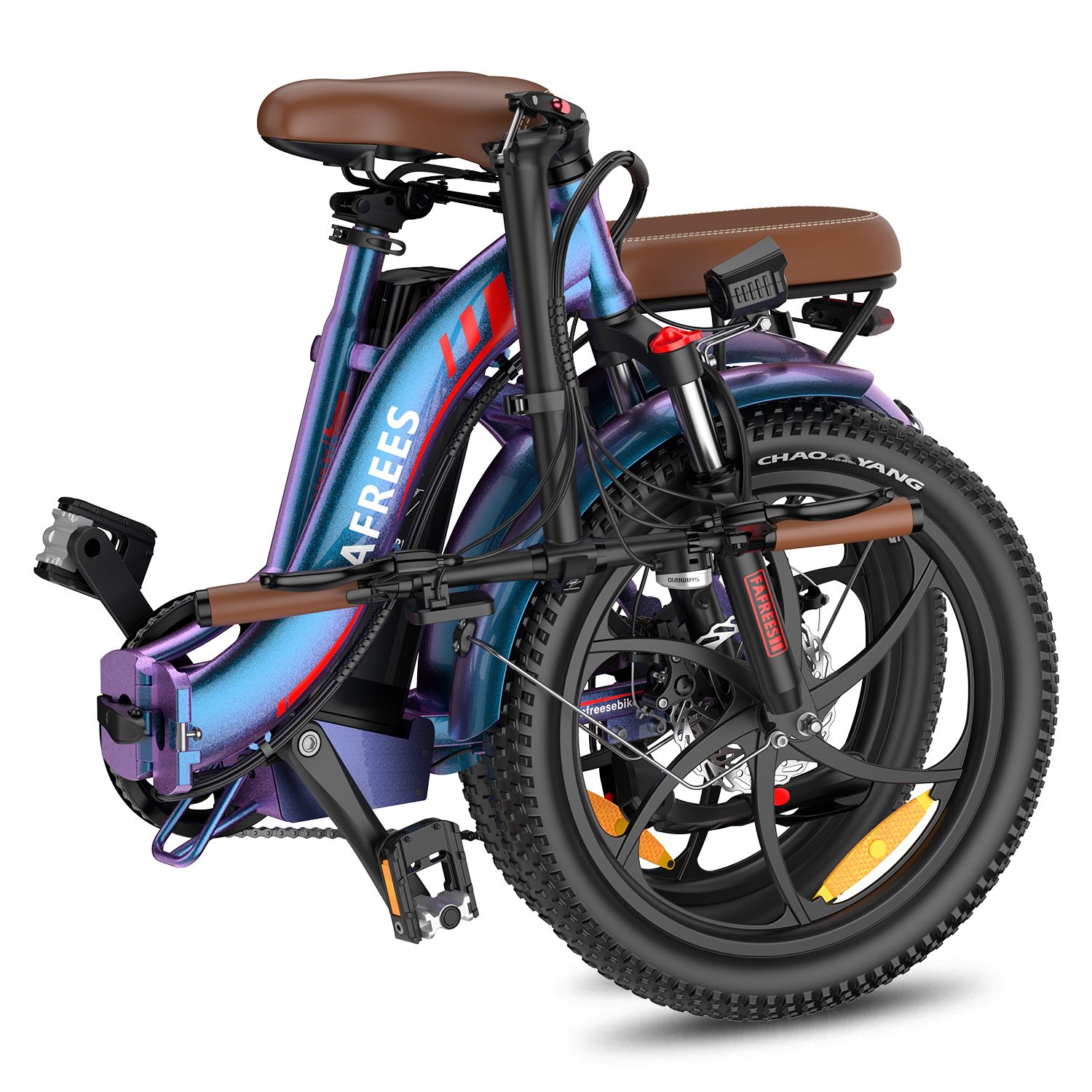 FAFREES F20 Pro Opvouwbare elektrische fiets met 20Ah accu, 20" Fat Tire, 7 versnellingen