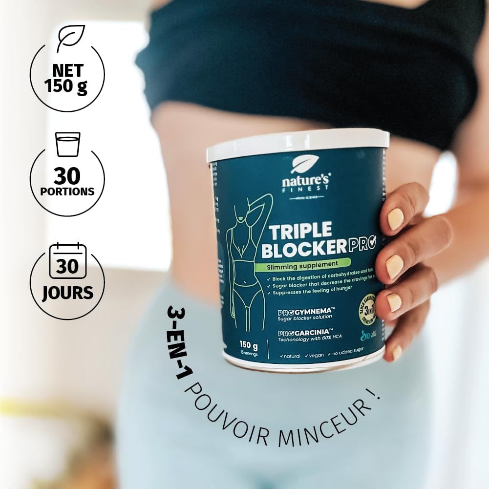 Nature's Finest Triple Blocker PRO - Complément minceur 3-en-1