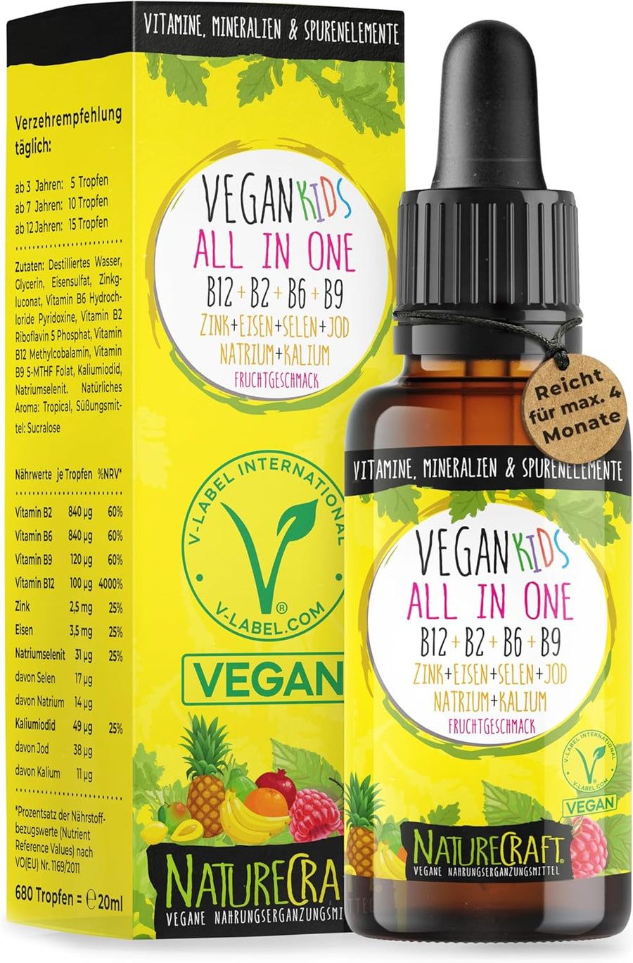 NatureCraft Vegan Kids All-In-One