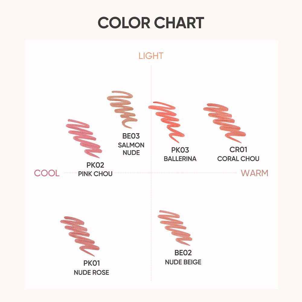 BANILA CO Smudging Lip Pencil – BE03 Salmon Nude
