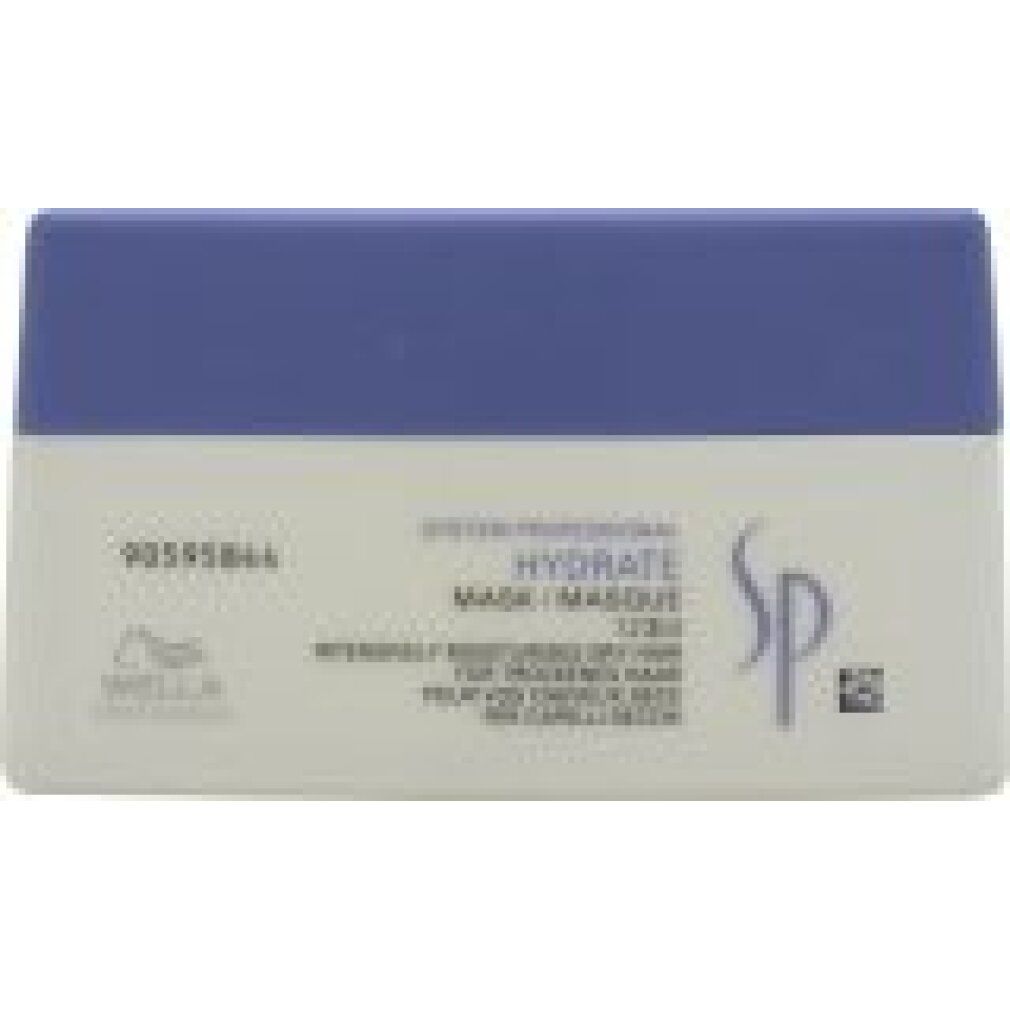 Wella System Professional Hydrate Mask, witte pot met paars deksel.