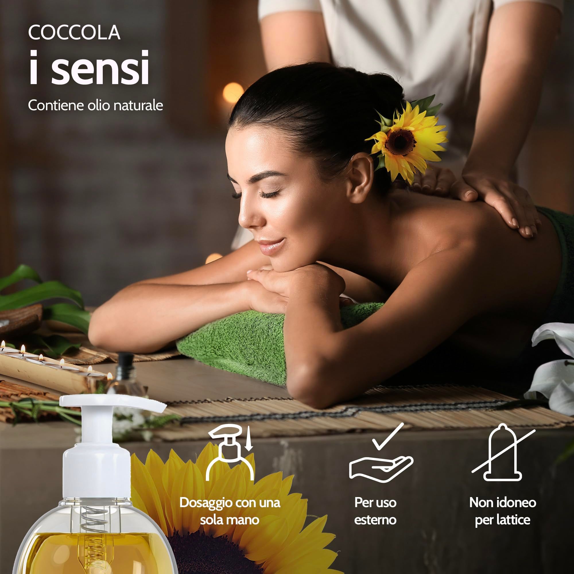 Vibratissimo Huile de Massage Natural