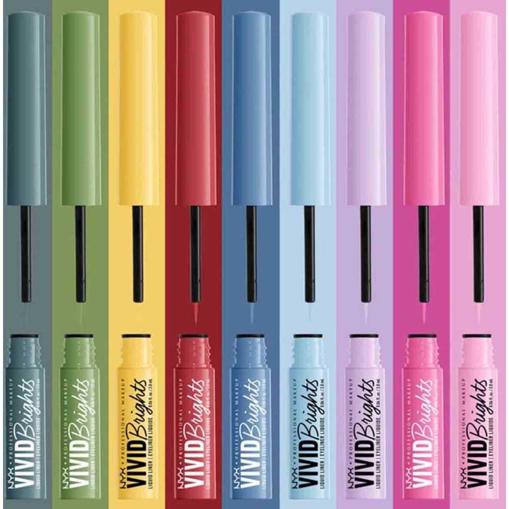 Nyx - Matte Vloeibare Eyeliner Vivid Brights