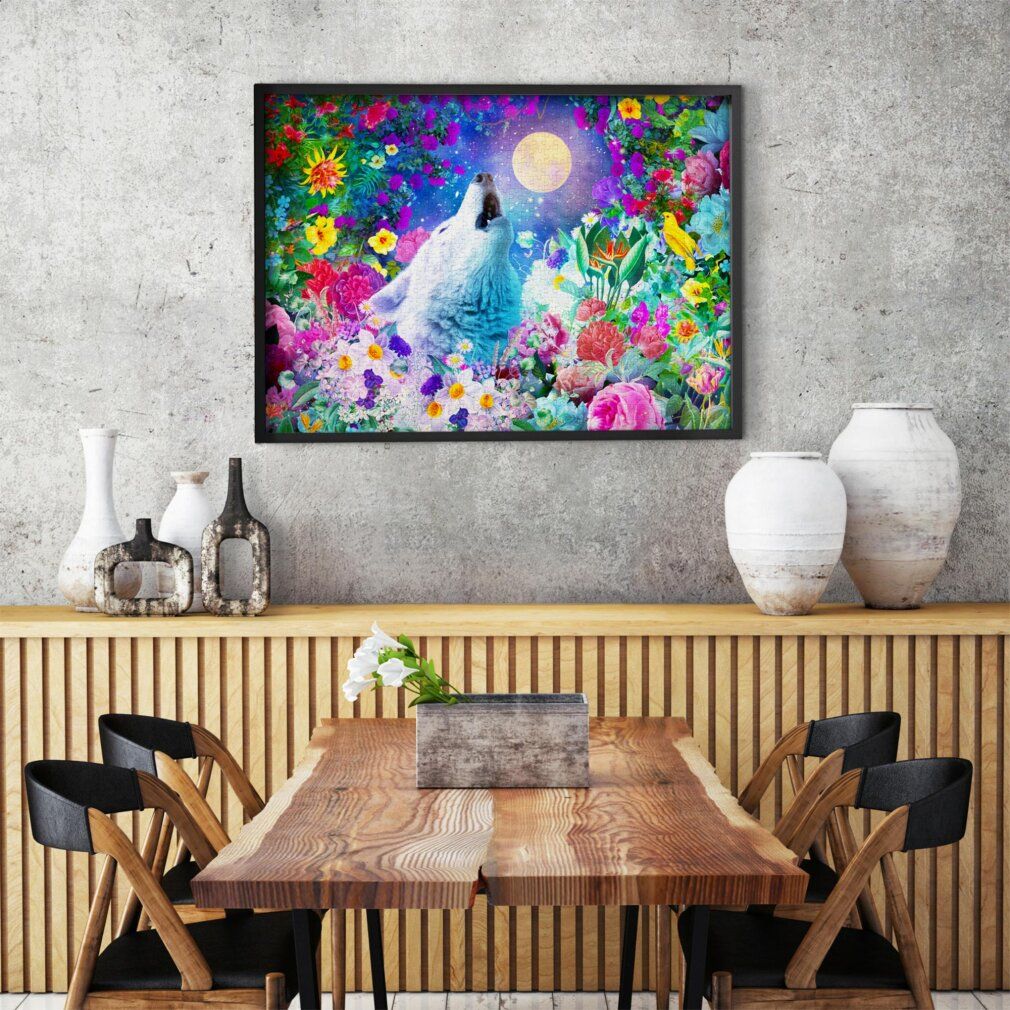 enjoy Puzzle Wolf Moon 1000 pièces