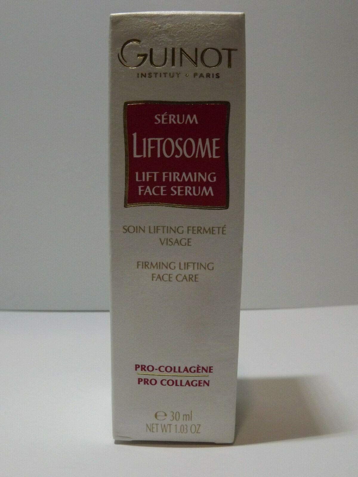 Guinot Liftosome Serum verpakking: voorkant met productnaam en details.