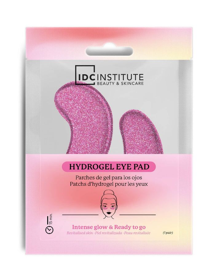 IDC Institute Patchs yeux pailletés – Rose
