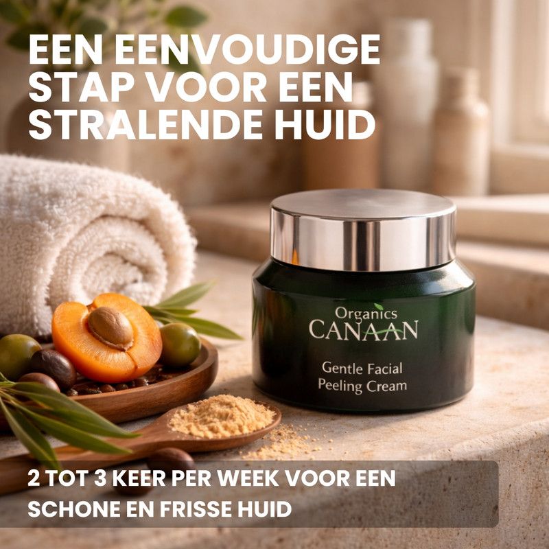 Canaan - Gezichtspeelingcrème met Abrikozenpitten