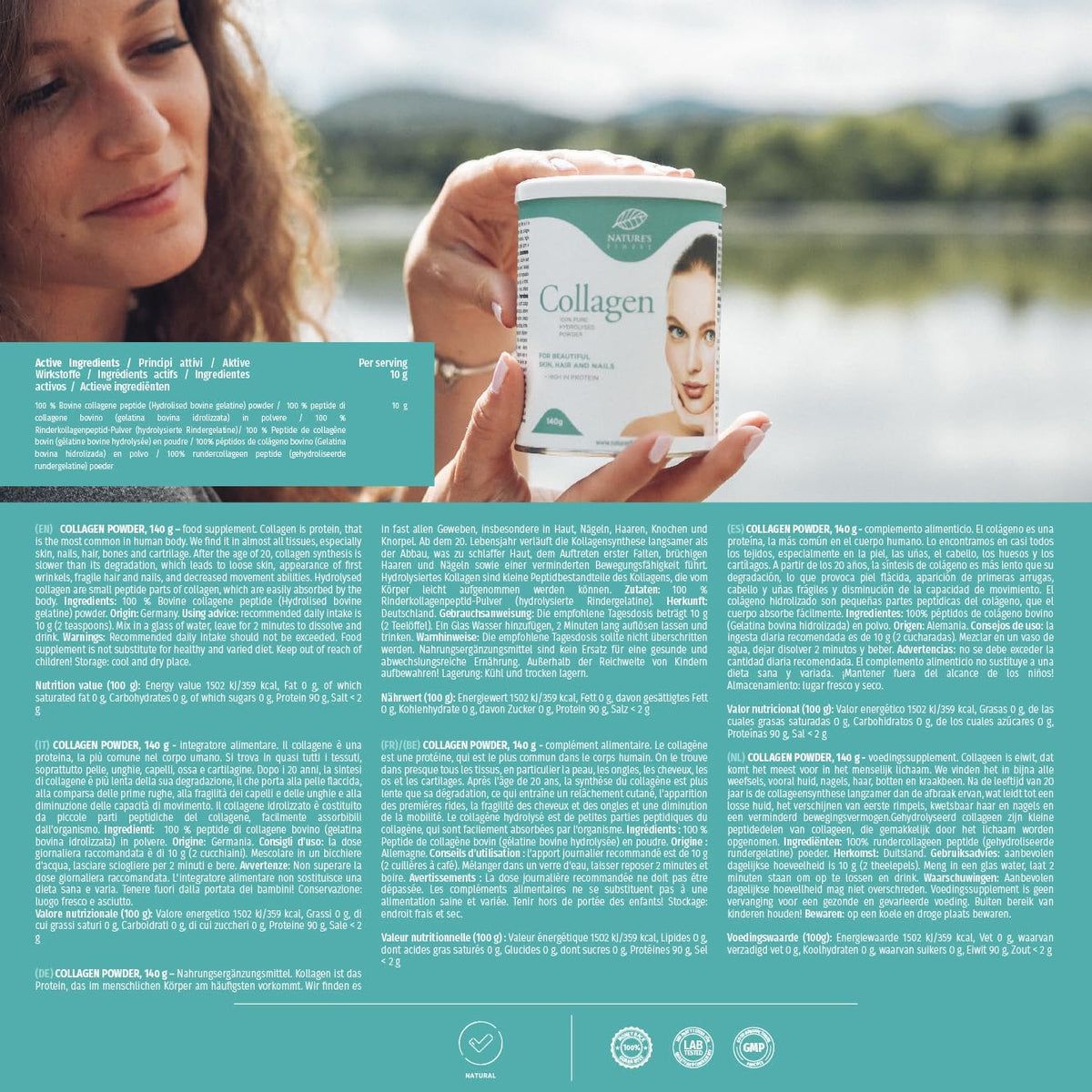 Nature’s Finest – Collageen Poeder