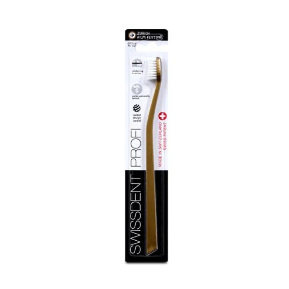 Brosse à dents Swissdent Profi Whitening Classic Golden