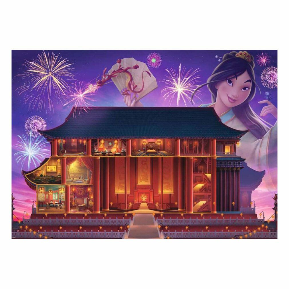 Puzzle Disney Castle Collection Mulan (1000 pièces)