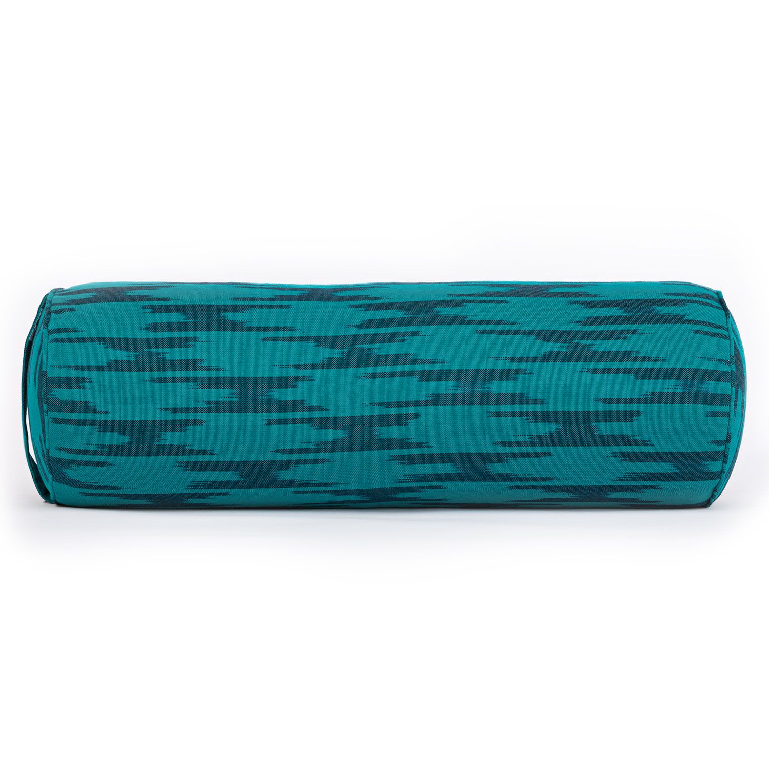 bodhi ETHNO Collectie: Yoga bolster (rond), blauwgroen