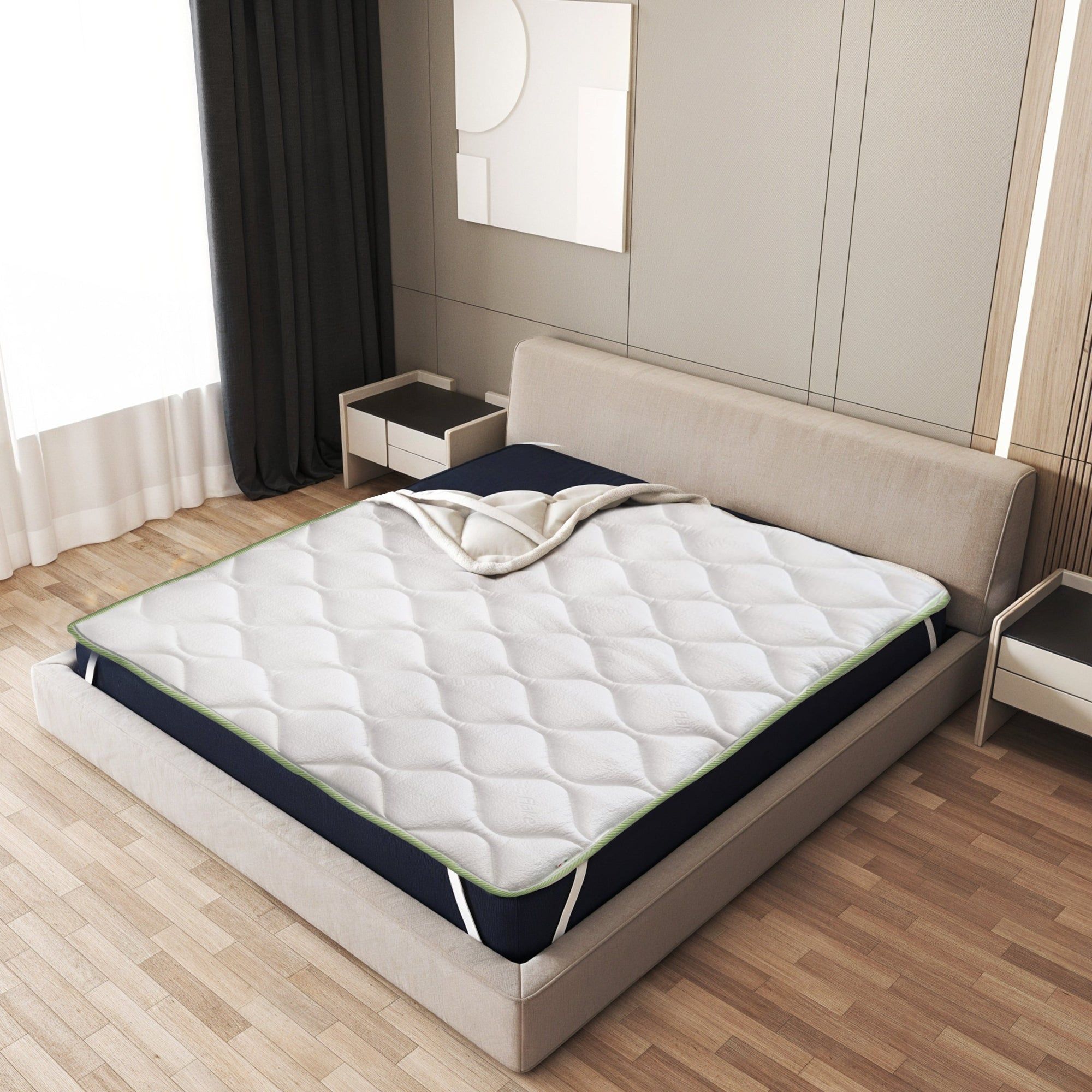the White Stone Verkoelend Topmatras met Elastieken 200x200