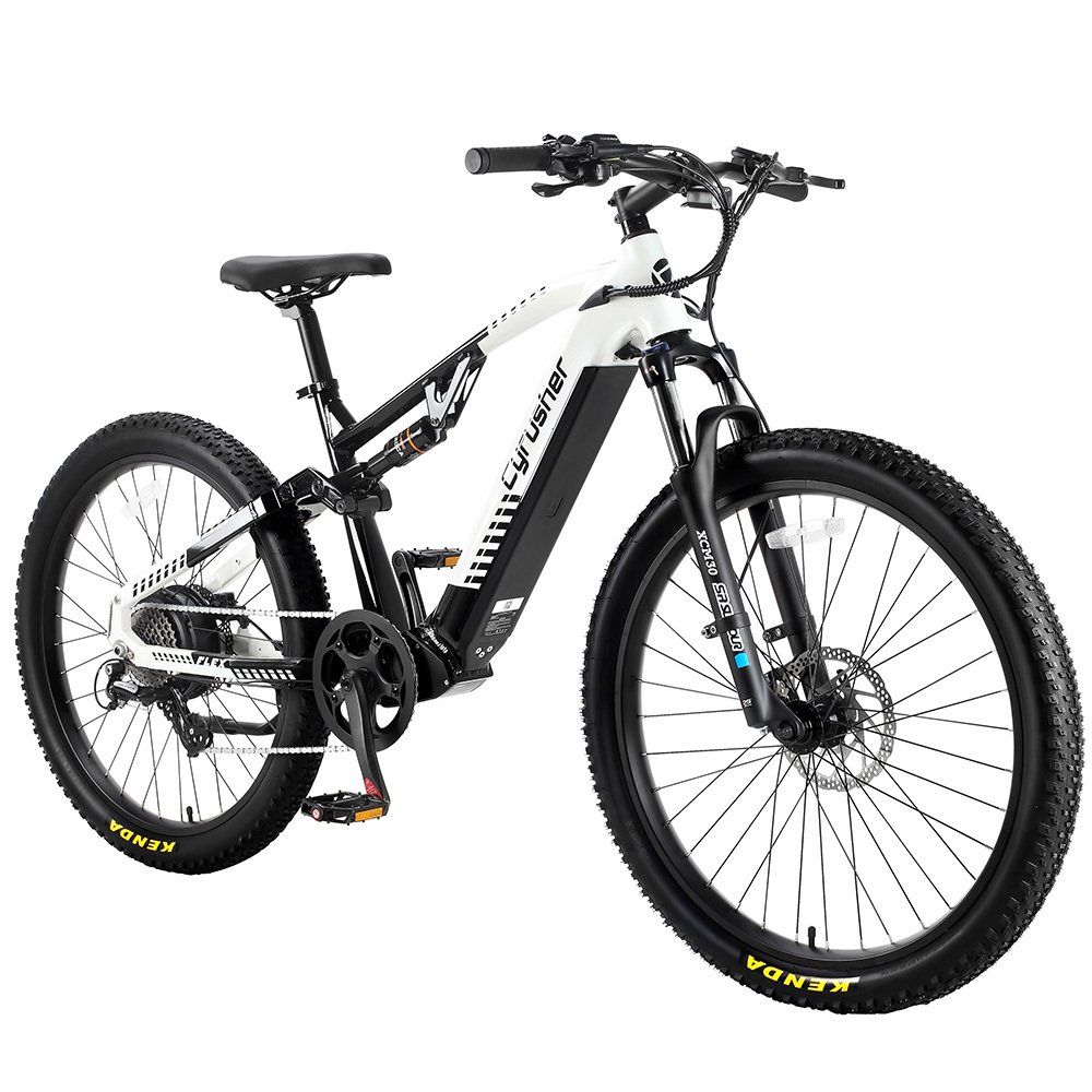Cyrusher Flex Vélo électrique tout suspendu, 48 V 15 Ah