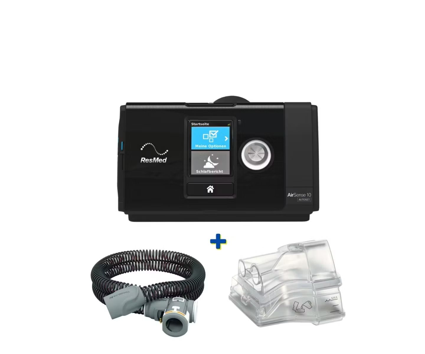 ResMed AirSense 10 AutoSet met bevochtiger en slang