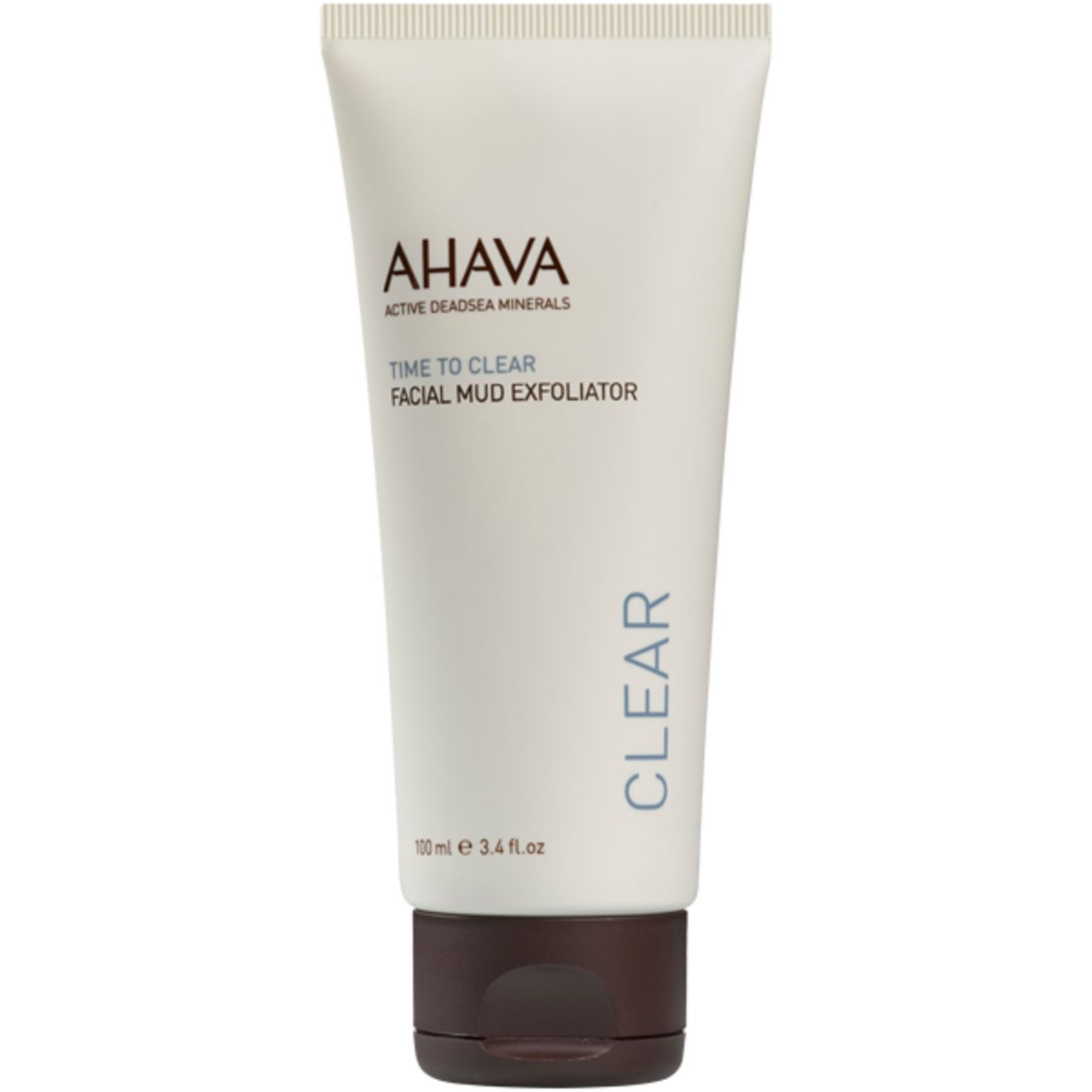AHAVA Time to Clear Facial Mud Exfoliator Tube