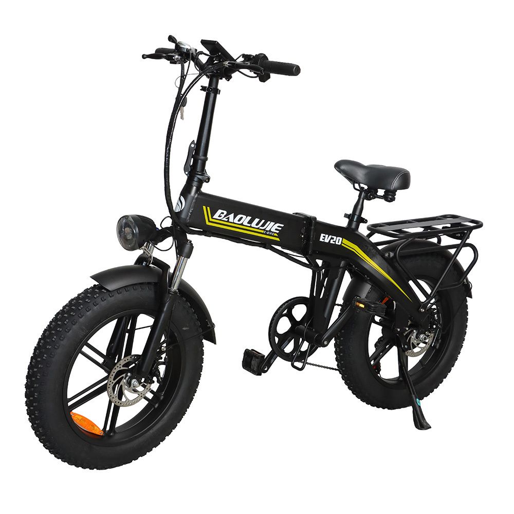 BAOLUJIE D7 Vélo électrique pliable, batterie 48 V 16 Ah