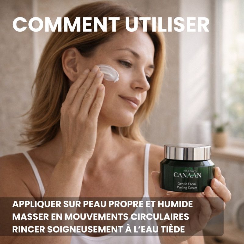 Canaan - Crème Peeling Visage aux Graines d’Abricot