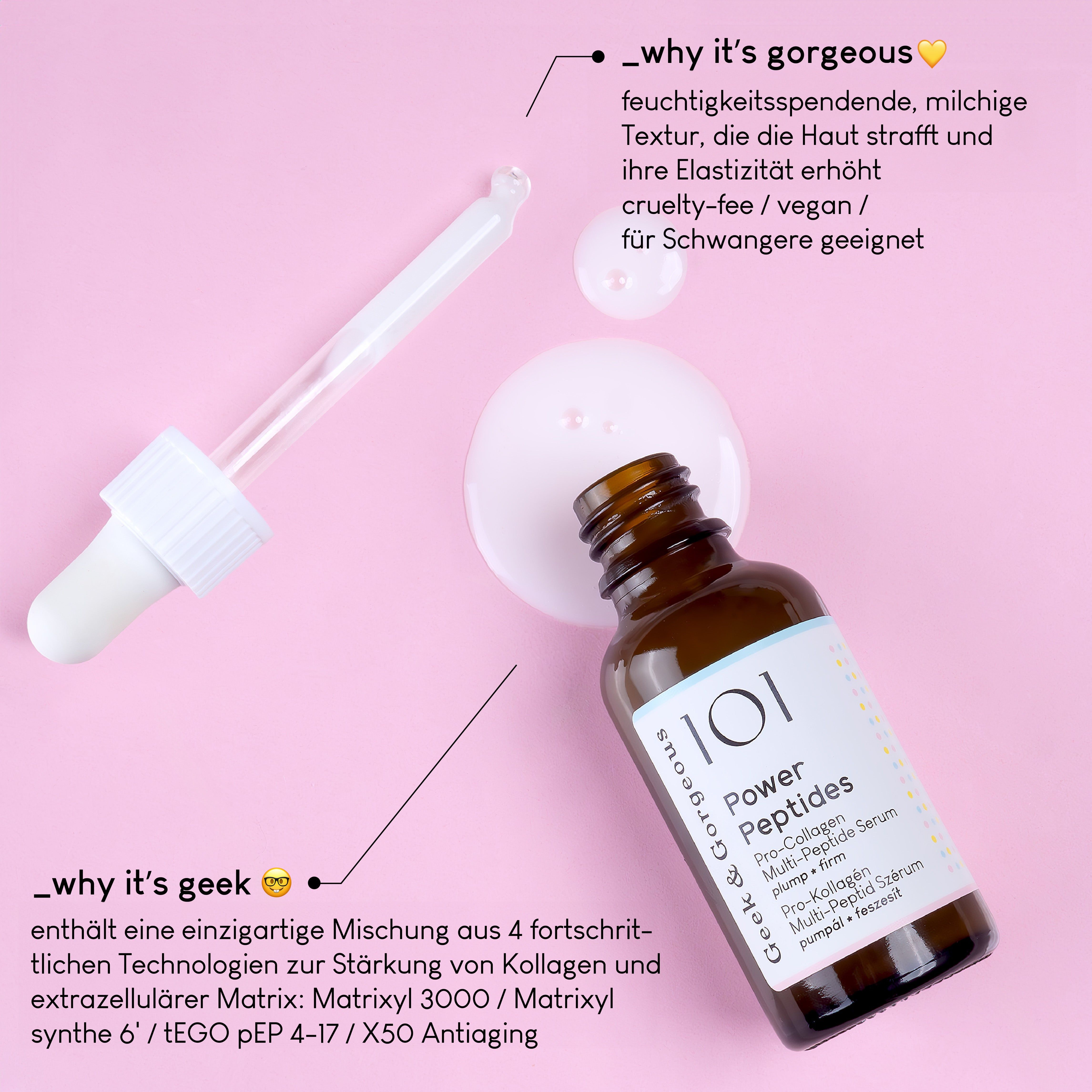 Geek & Gorgeous  Power Peptides