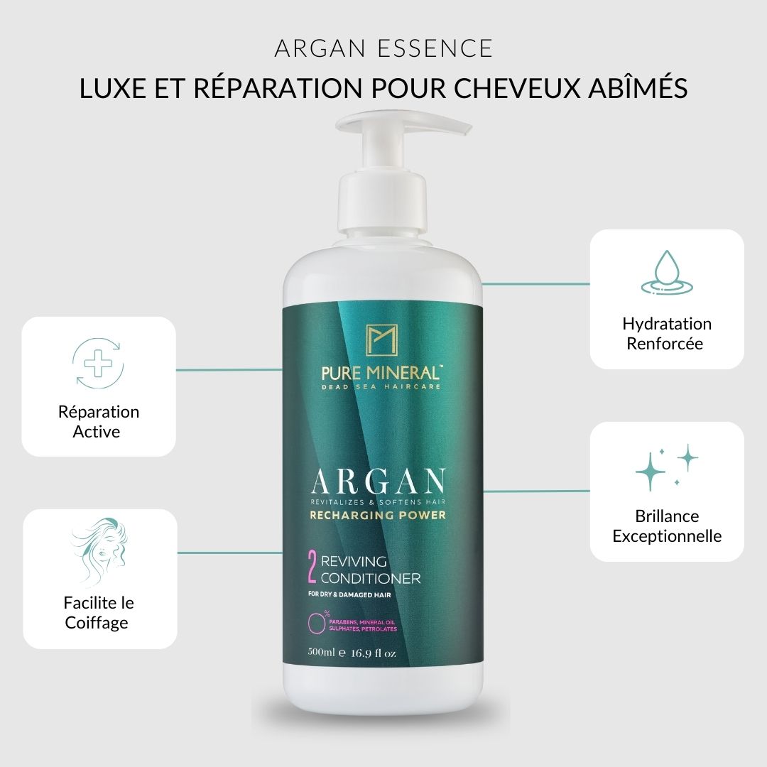 Pure Mineral - Après-Shampooing Argan