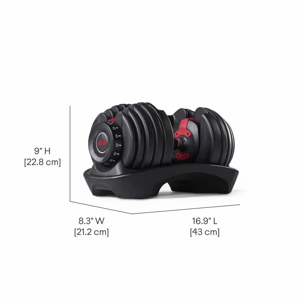BowFlex 552i Haltères (Paire & Support)