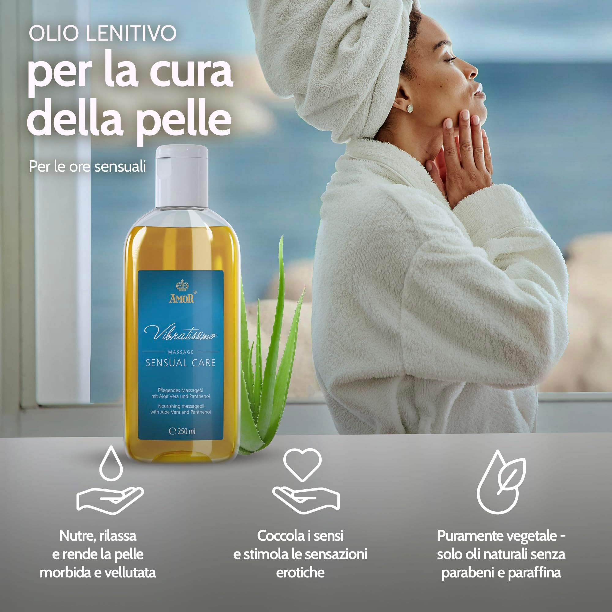 Vibratissimo Massageolie Sensual Care