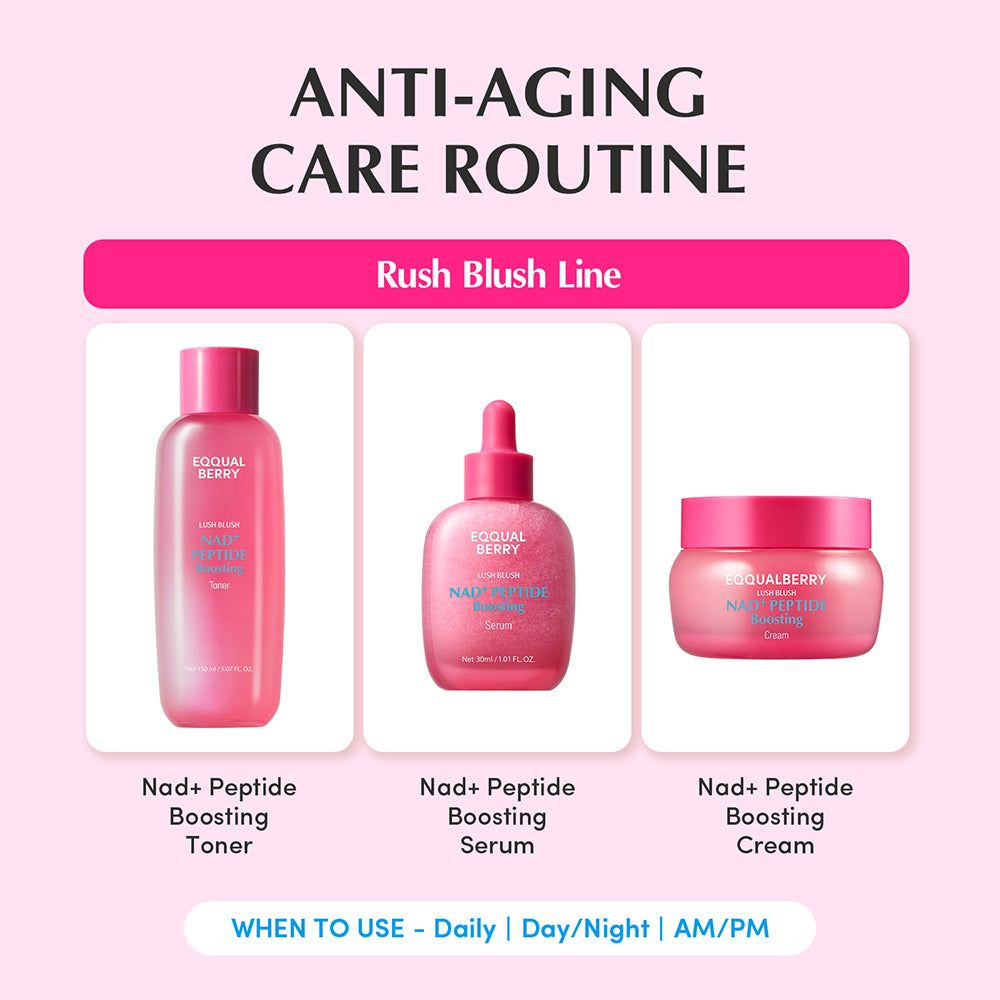 EQQUALBERRY NAD+ Peptide Booster Toner