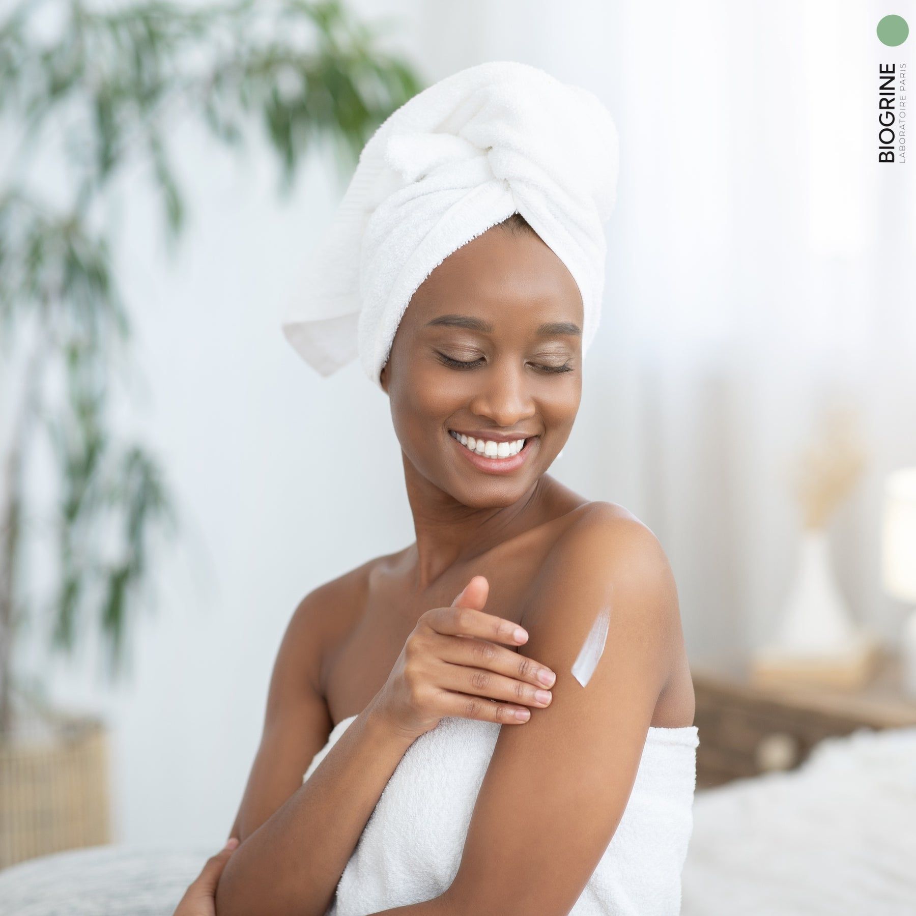BIOGRINE Hydraterende bodymilk "HARMONY" – CBD, bijenwas en sheaboter