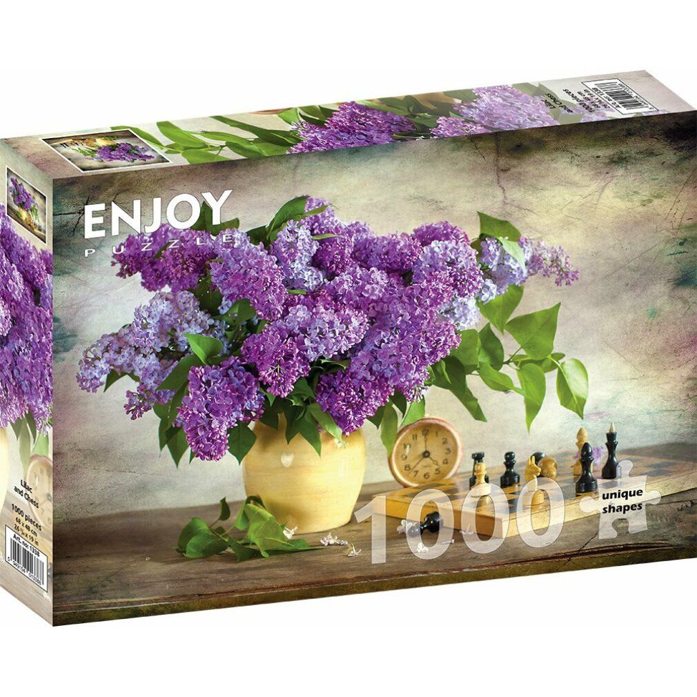 enjoy Puzzel lila en schaak 1000 delen