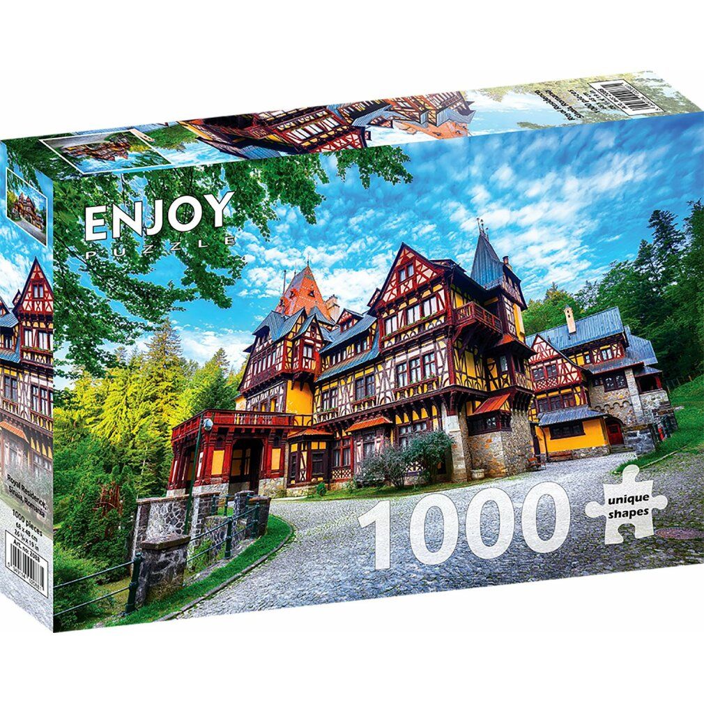 enjoy Puzzle résidence royale, Sinaia, Roumanieänie 1000 pièces