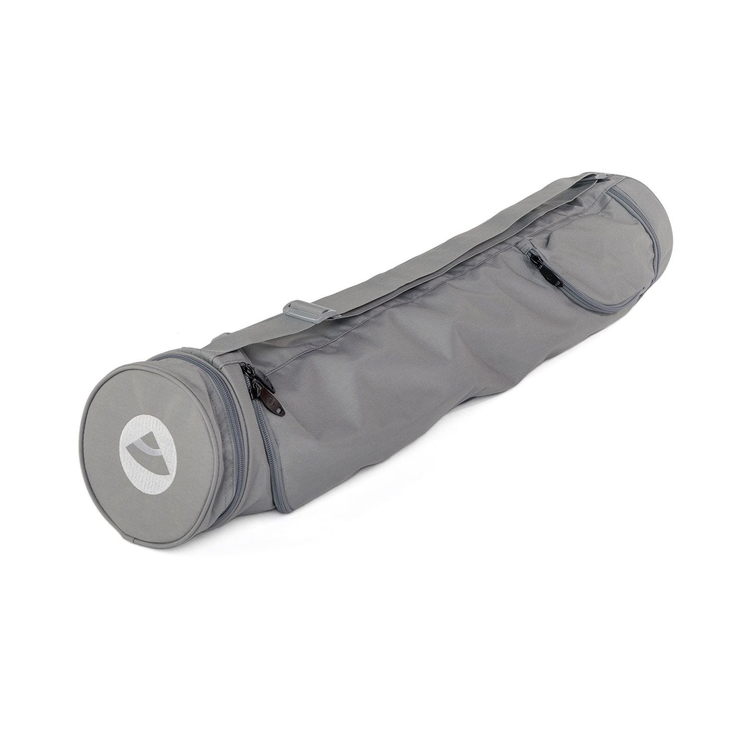bodhi Sac pour tapis de yoga Asana Bag XL 70 gris, polyester/polyamide brodé