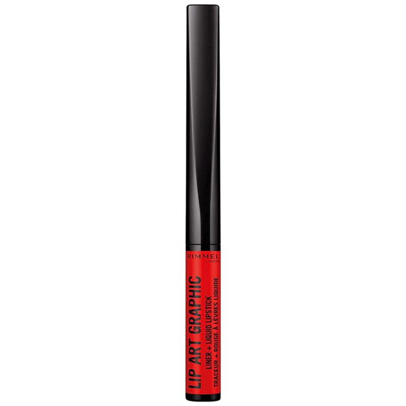 Rimmel Lip Art Graphic Liner roze-nude, gesloten.
