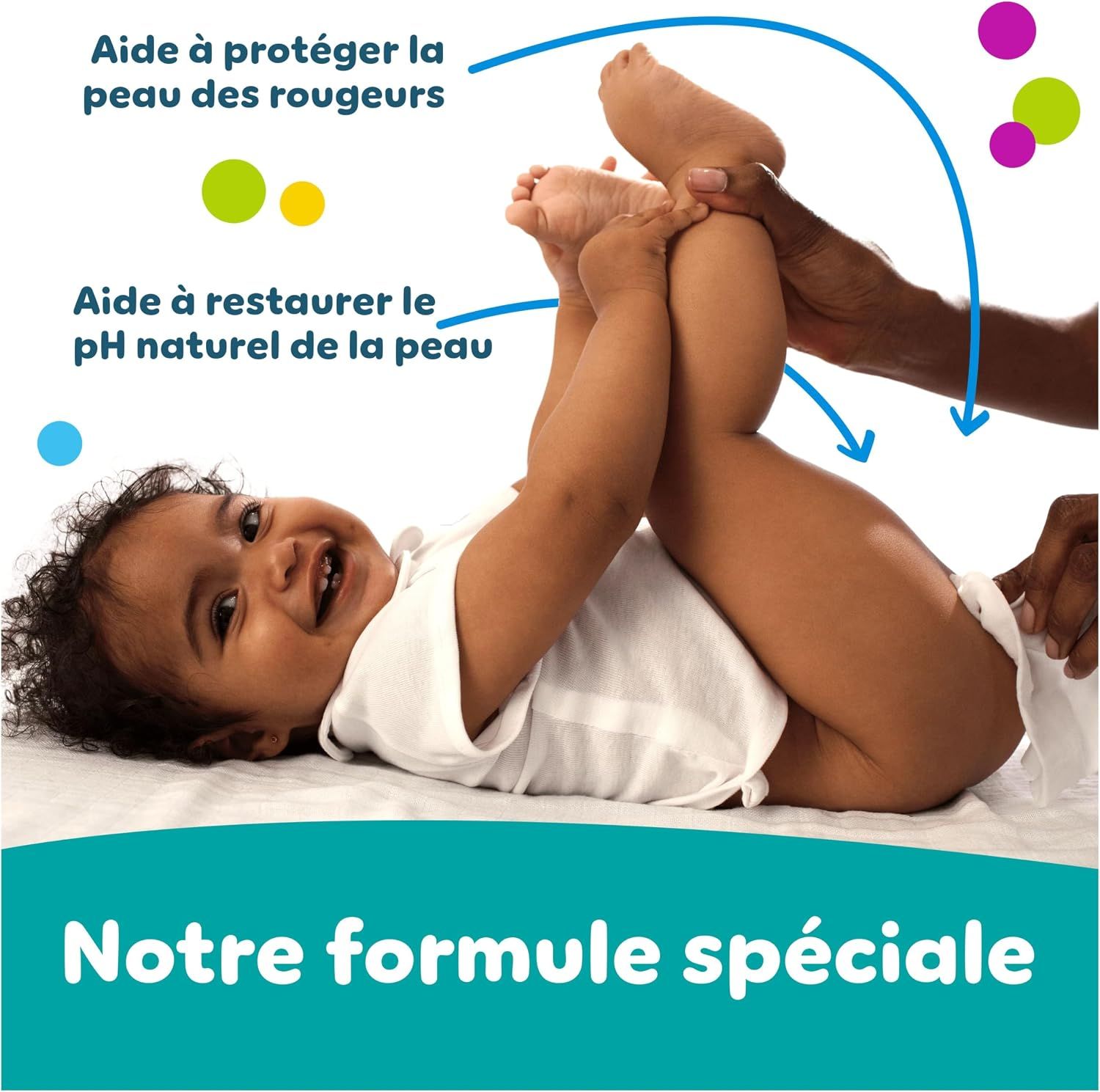 Pampers Fresh Clean : Testé dermatologiquement, fabriqué en Europe.