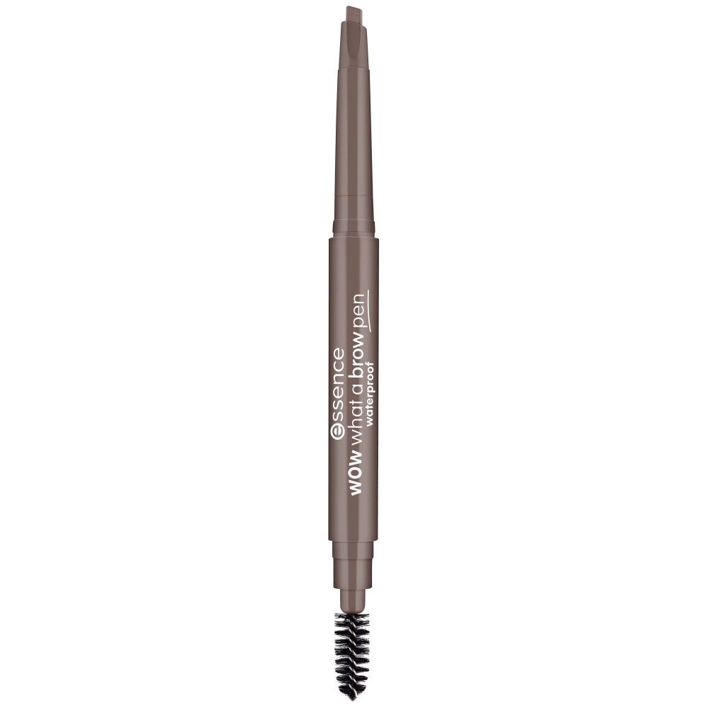 Crayon avec brosse. Inscription: essence WOW what a brow pen waterproof.