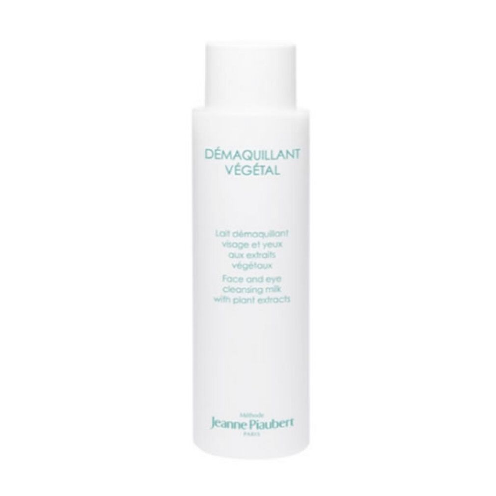 Witte fles Jeanne Piaubert Reinigingsmelk met Plantenextracten, 400 ml.