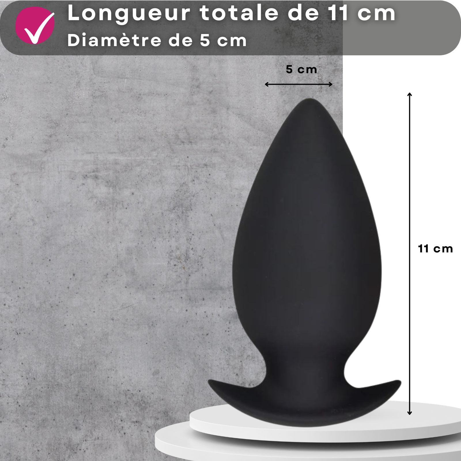 Lovelyness - Plug anal en silicone - Kit d'entraînement «Pro»