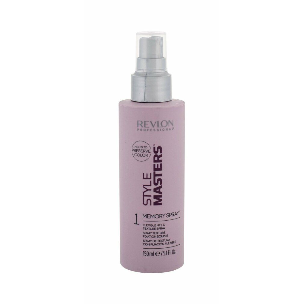 Flacon de spray Revlon Style Masters Memory Spray. Contenance: 150ml.