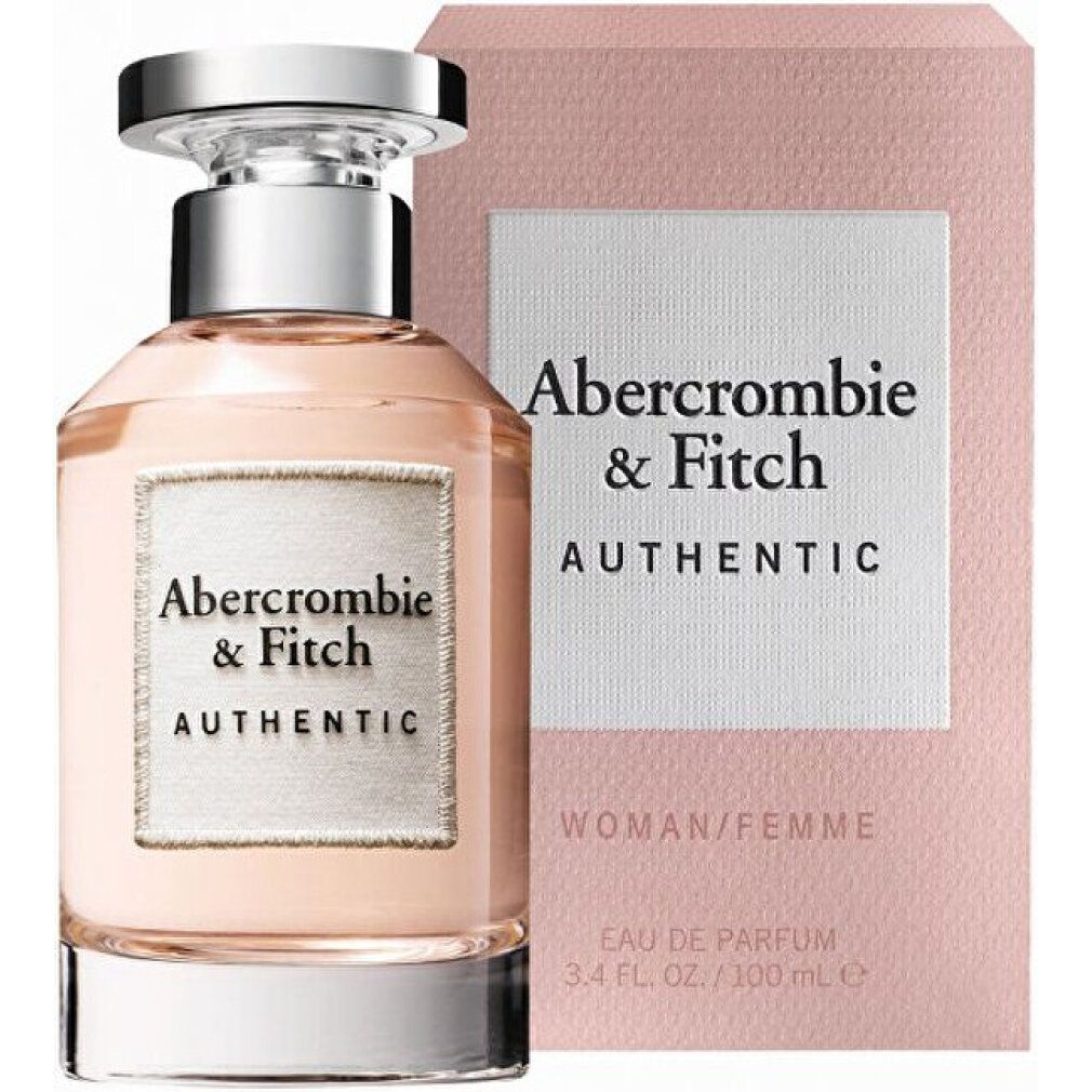 Abercrombie & Fitch Authentic Eau de Parfum pour femme, 100ml, avec boîte.