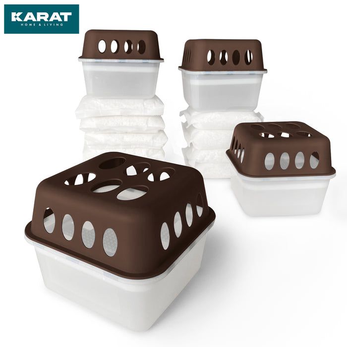 KARAT Déshumidificateur Hava - Déshumidificateur à granulés Marron