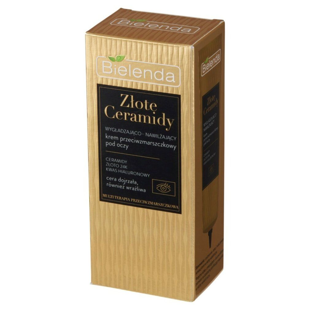 Bielenda Golden Ceramides Crème lissante anti-rides pour les yeux